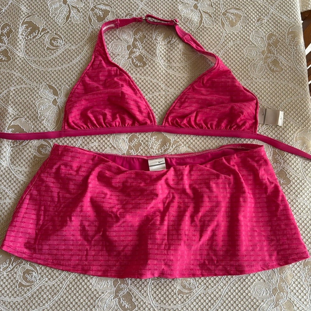 Nike Pink Bikini Swim Set